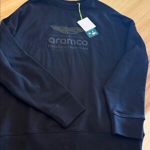 Easton Men's Black Crewneck Sweater